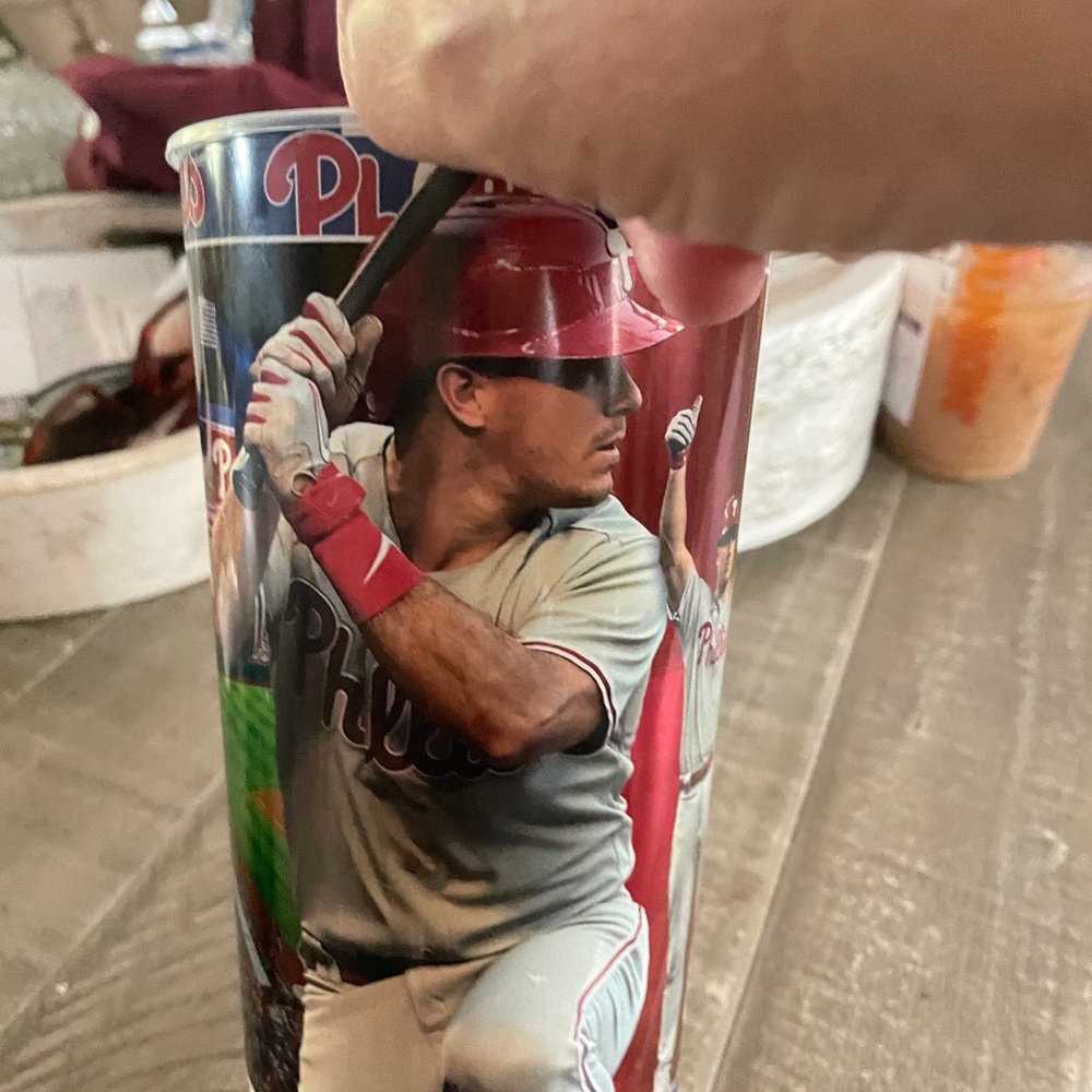 PHILLIES J.T Realmuto plastic Collectors Cup - Picture 3 of 7
